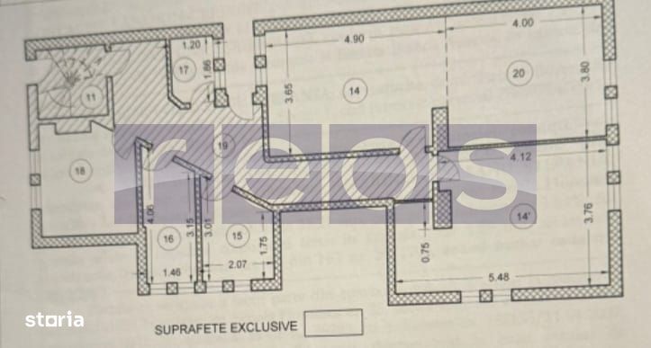 Vanzare -Apartament 2 Camere- Demisol -Dorobanti -Floreasca