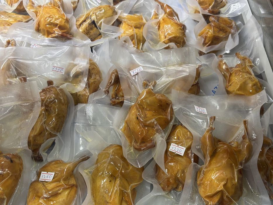 Капченные перепелки домашние