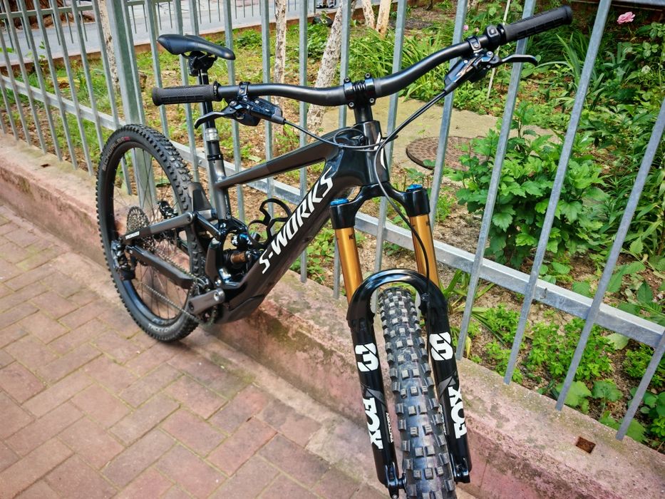 Bicicleta electrica full suspension carbon Specialized S-works Turbo Kenevo SL AXS S3 stare impecabila 940 km