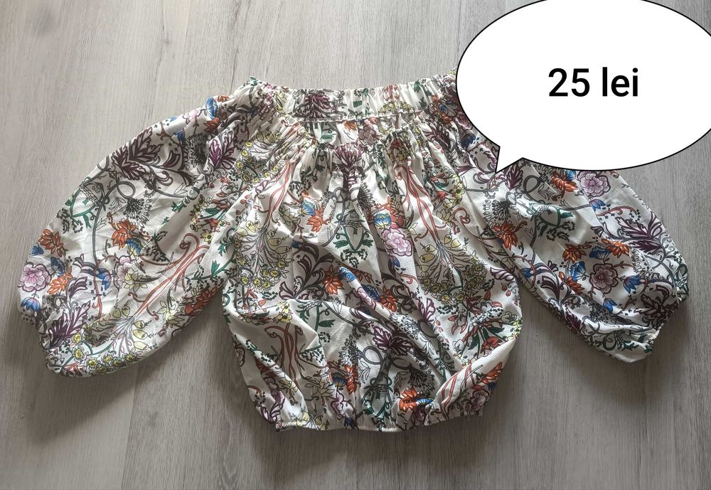 Bluza scurta in talie
