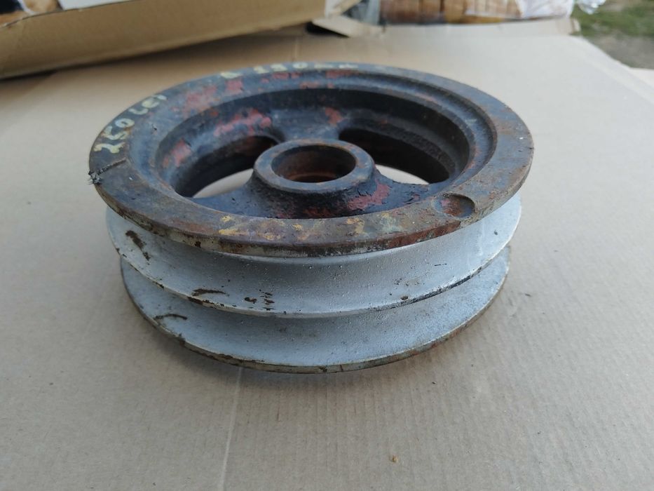 Fulie cu 2 curele de 22 mm cu diametrul de 190 mm