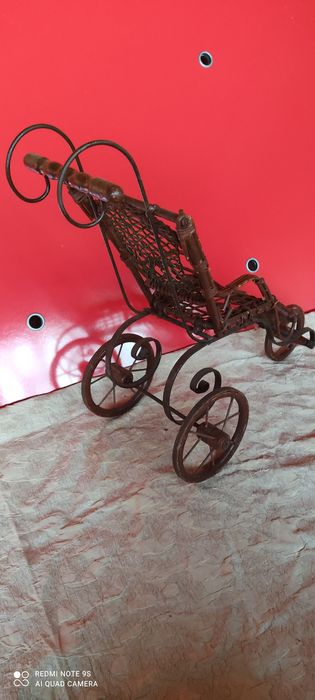 Лот арт ретро колички за кукли за декорация
