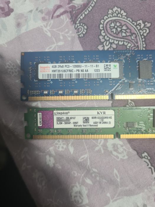 Ram ddr 3.  2x4gb