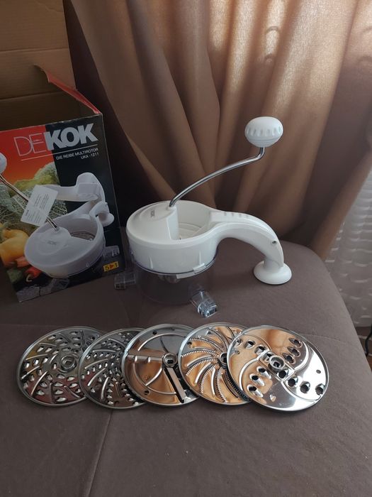 Терка для овощей. 5 насадок