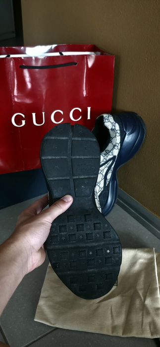 gucci rhyton sneakers balmain
