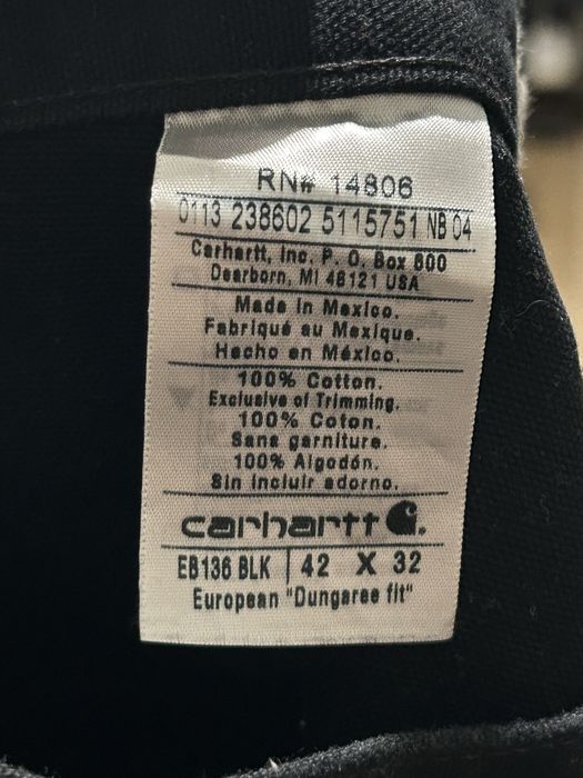 Дънки Carhartt double knee