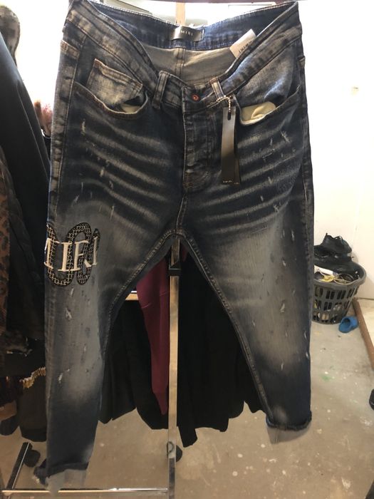 Blugi amiri albastru