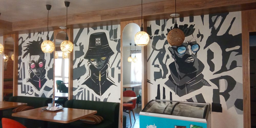 Художественная роспись стен