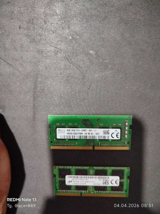 оперативный память  16г