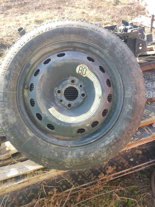 Резервна гума с джанта за фият стило (ПАТЕРИЦА) 15ка