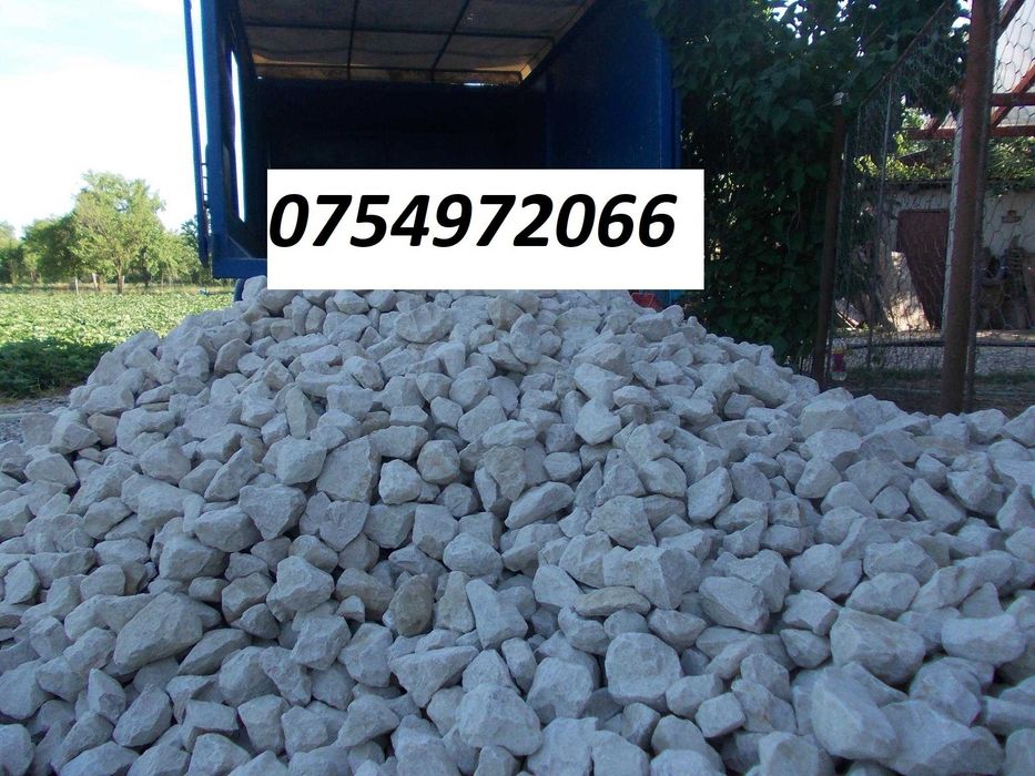 Balastru nisip chisai margaritar calcar miniexcavator bobcat granit
