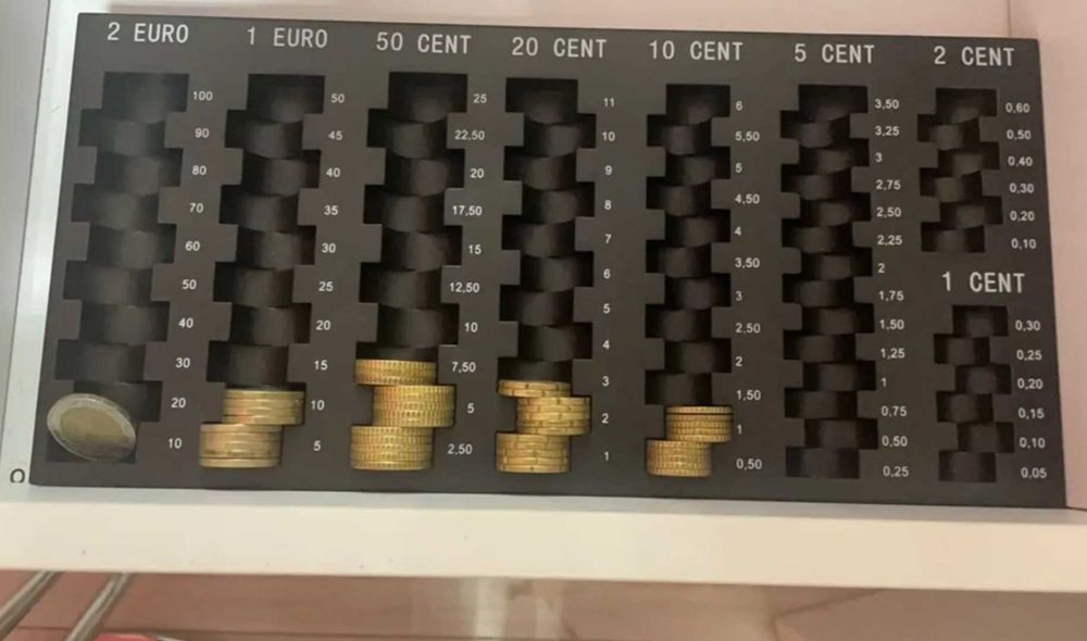 Голям Евро монетник НОВ