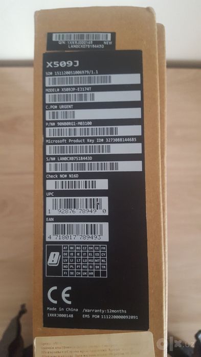 ASUS CORE I 5 10th gen