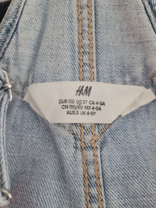 Salopeta din denim 110 cm