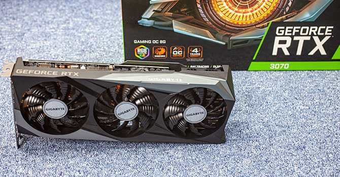 Видеокарта nVidia RTX3070- 8Gb