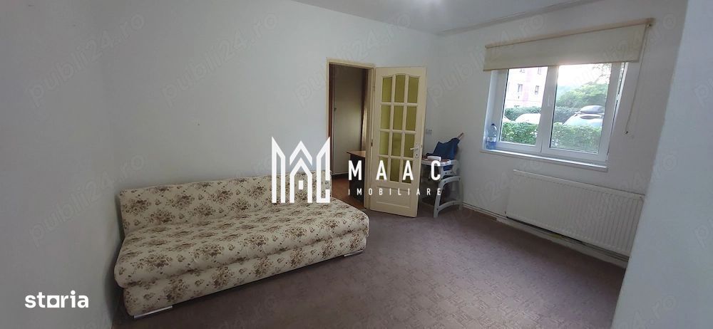 Apartament 2 camere nedecomandat | Central, Cisnădie | 32 mp, parter — fotografia 1