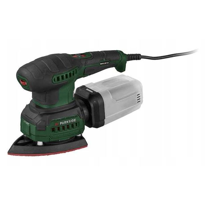 Parkside 3в1 Ексцентричен, Орбитален, Триъгълен Шлайф за шкурене