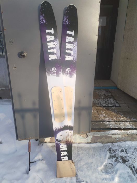 лыжи охотничьи новые