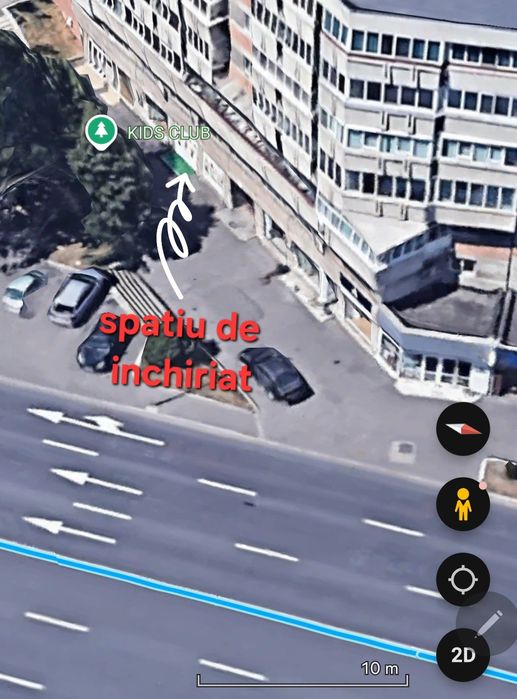 Spatiu comercial de inchiriat ultracentral  330 mp.