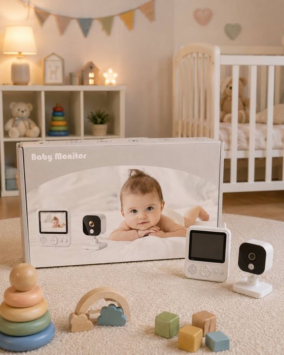 Умная и качественная видеоняня Baby monitor с камерой Доставка есть!