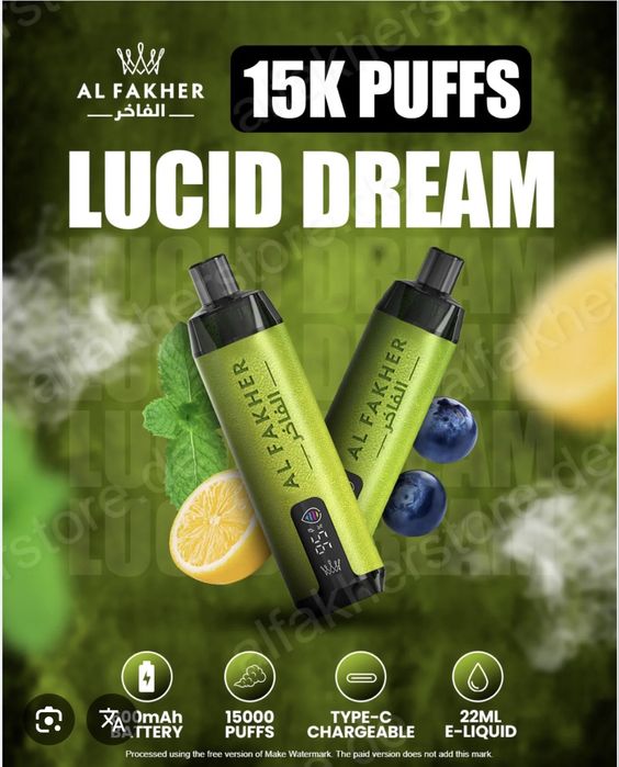 Vape alfakher 15.000puff