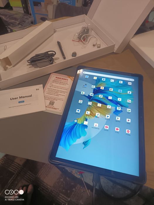 2.5K Android 15 таблет 14 инча, 36GB RAM, 512GB ROM (2TB разширение), 4G Lte/5G WiFi, INCELL