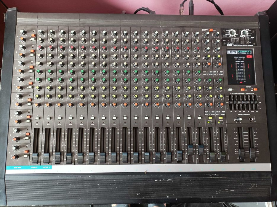 Alto pbm 8500, Lem 16-8 2x450w Mixer Activ, ca dynacord