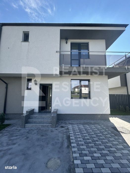 Prima închiriere, vila Otopeni, teren - 255 mp, 2 locuri de parcare
