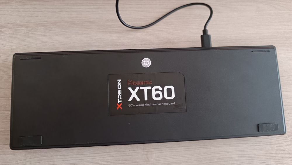 Клавиатура XTREON XT60 черный