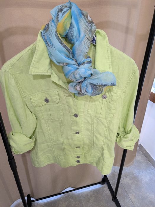 Лятно дамско яке,100% лен