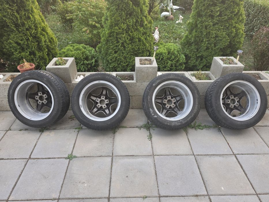 Оригинални Mercedes 16" джанти 5x112 с гуми 215/55 R16 – 4 бр.