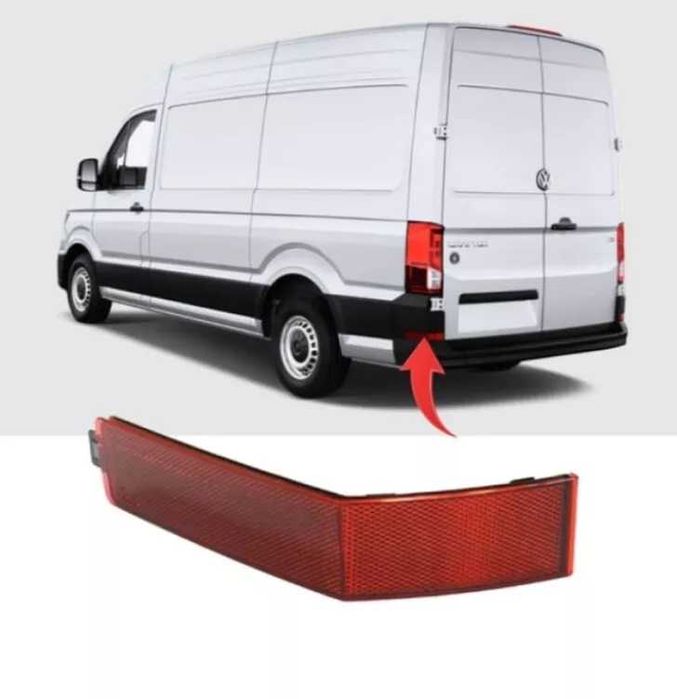 Комплект задни рефлектори за броня за VW Crafter / MAN TGE (2017+)