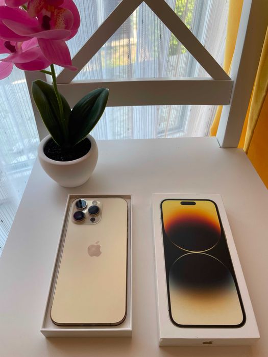 Ca Nou ! iPhone 14 PRO MAX gold 256GB