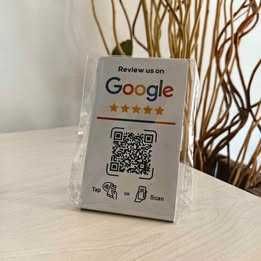 Nfc Google review(отзив) карта
