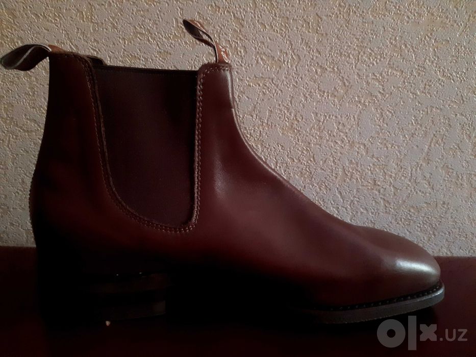 R.M.William mid brown pull up Оригинальная брендовая обувь