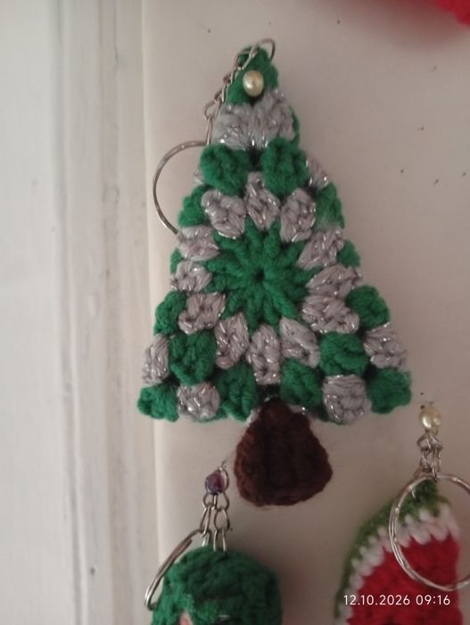 Brelocuri crosetate handmade