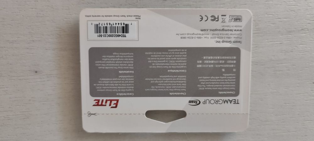 Memorie RAM DDR4 TeamGroup Elite 8 GB