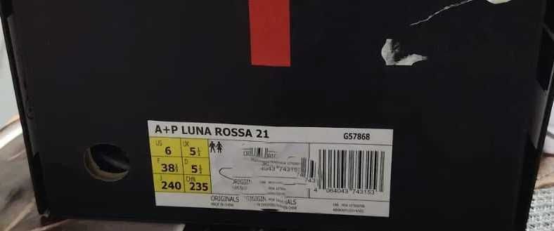 adidas x Prada Luna Rossa 21 Shoes Black Unisex 38/2.3 si 39/1.2