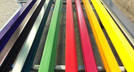 Полимерная покраска металла