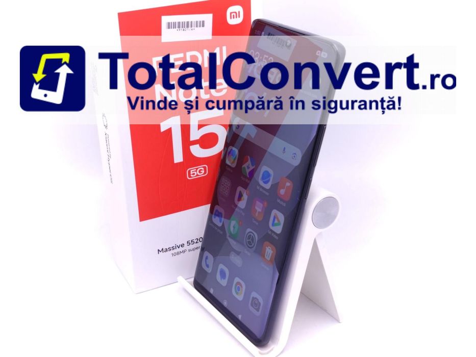 Xiaomi Redmi Note 15 5G 256GB Black 8GB, Garantie 24 luni | #D91821