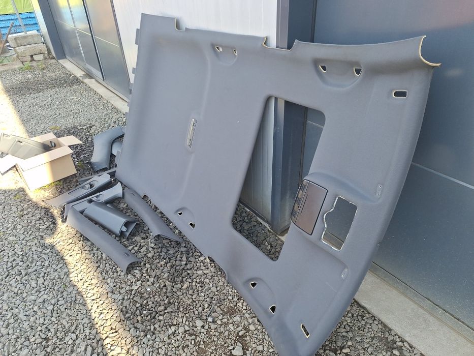 Plafon complet  negru VSR cu trapa Skoda Octavia 2 facelift cu trapă