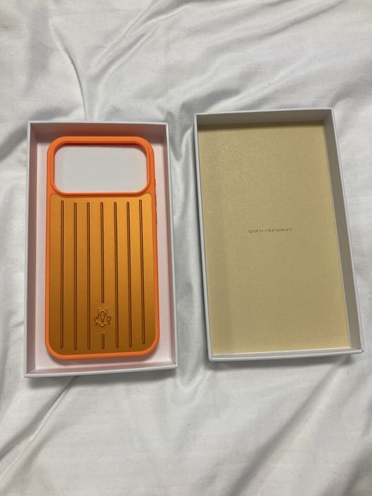 Rimowa Orange iPhone 17 Pro Max  case ( husa ) ( carcasa )