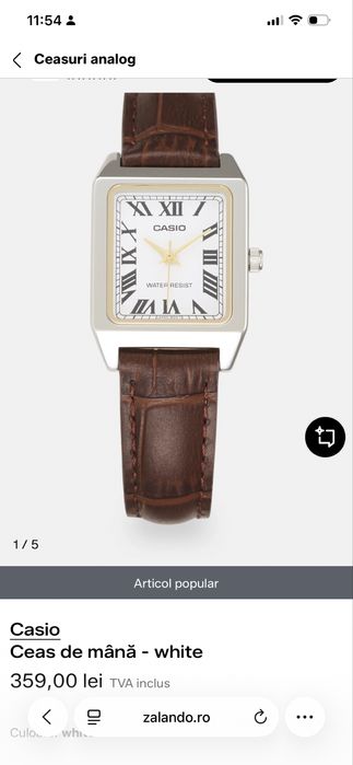 ceas de dama casio