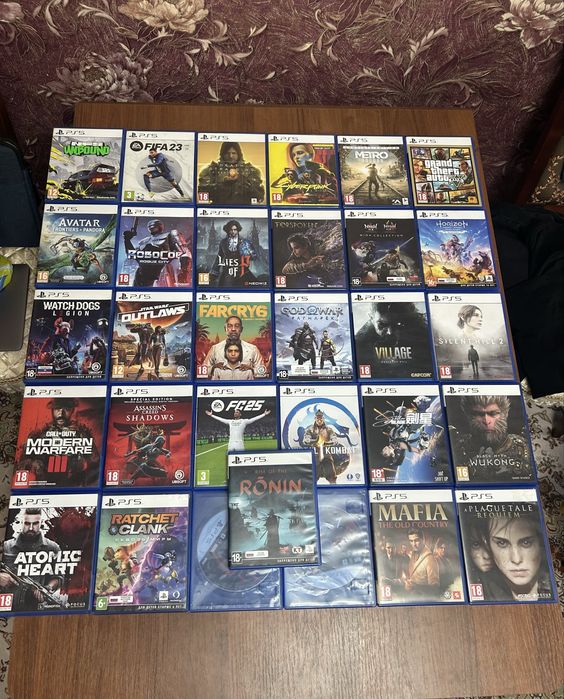 Продам игры или обмен на ps4/ps5