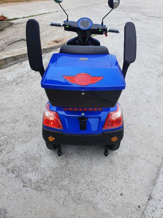 Електрическа Триколка FM1-LUX 1500W-1000W-BLUE