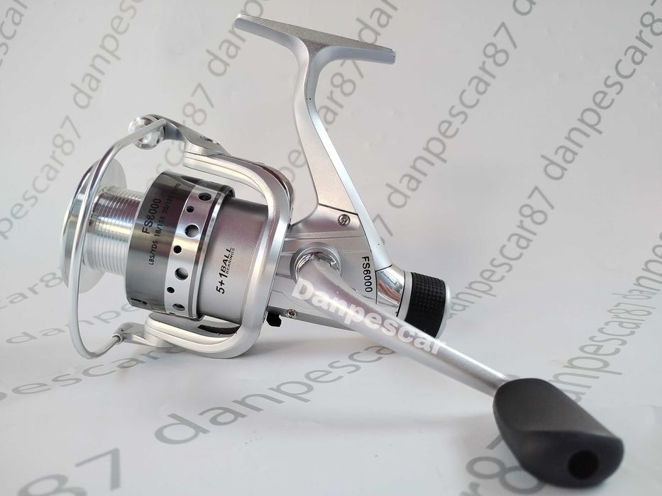 Mulineta Crap DIAMANT FS6000 CU 6 rulmenti si TAMBUR METALIC