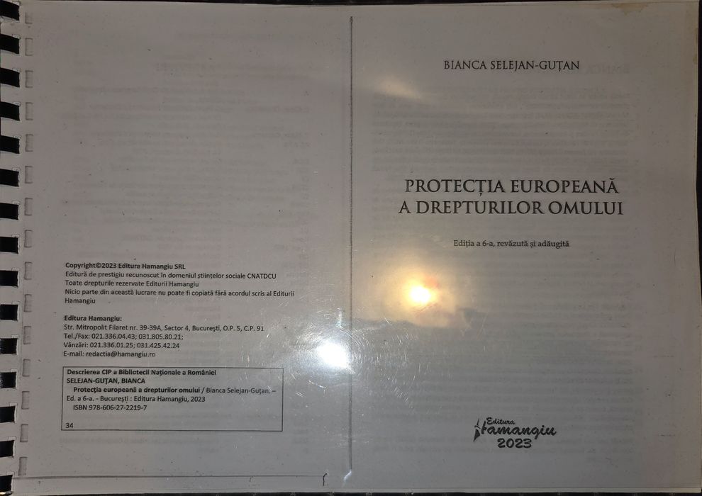 Protecția Europeană a Drepturilor Omului