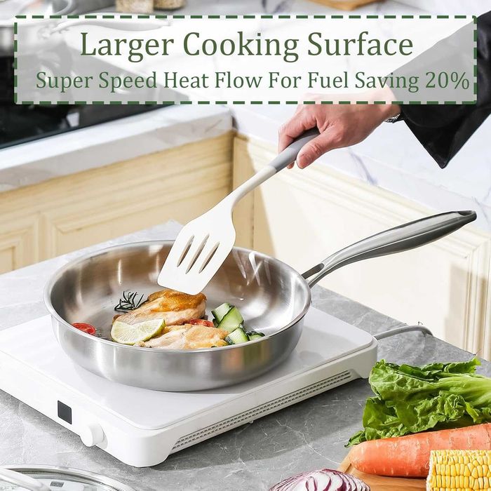 Тиган DELARLOCHEF 3-Layer Stainless Steel Pan