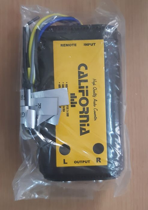 Adaptor Convertor Filtru HI LOW Remote Nivel Semnal Iesire Difuzoare