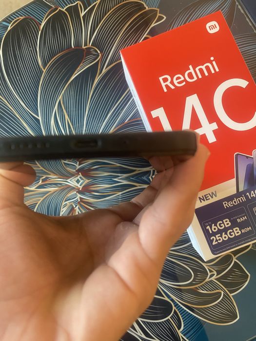 Redmi 14C 16/256 midnight black karobka dakument bor